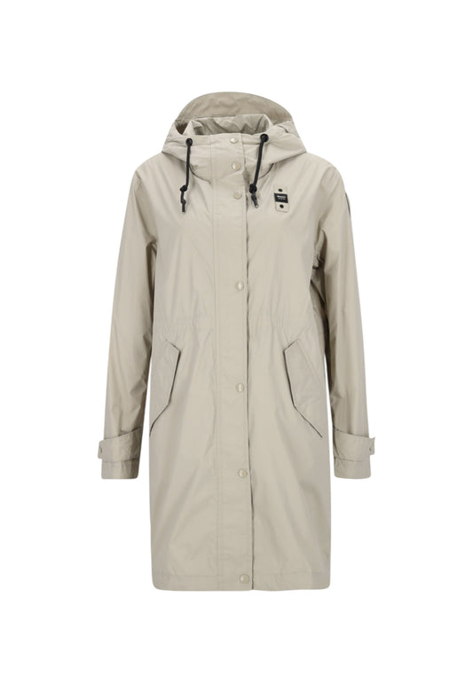 Cappotto Trench Donna Blauer