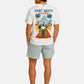 T-Shirt Manica Corta Uomo Mc2 Saint Barth Oversize Sb Traveller Jet Delmar DLR0001