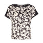 T-Shirt Manica Corta Donna Liu Jo Black & White Arabo Pp  WA6437J6308
