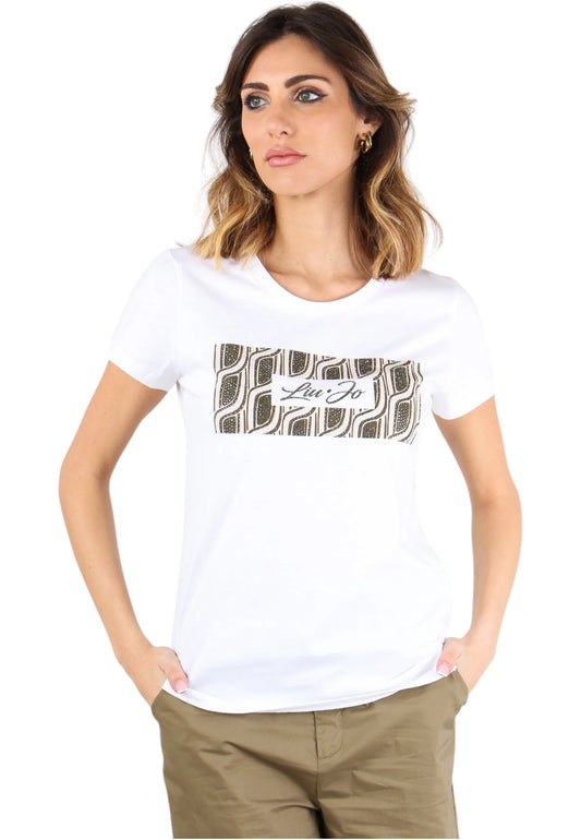 T-Shirt Manica Corta Donna Liu Jo