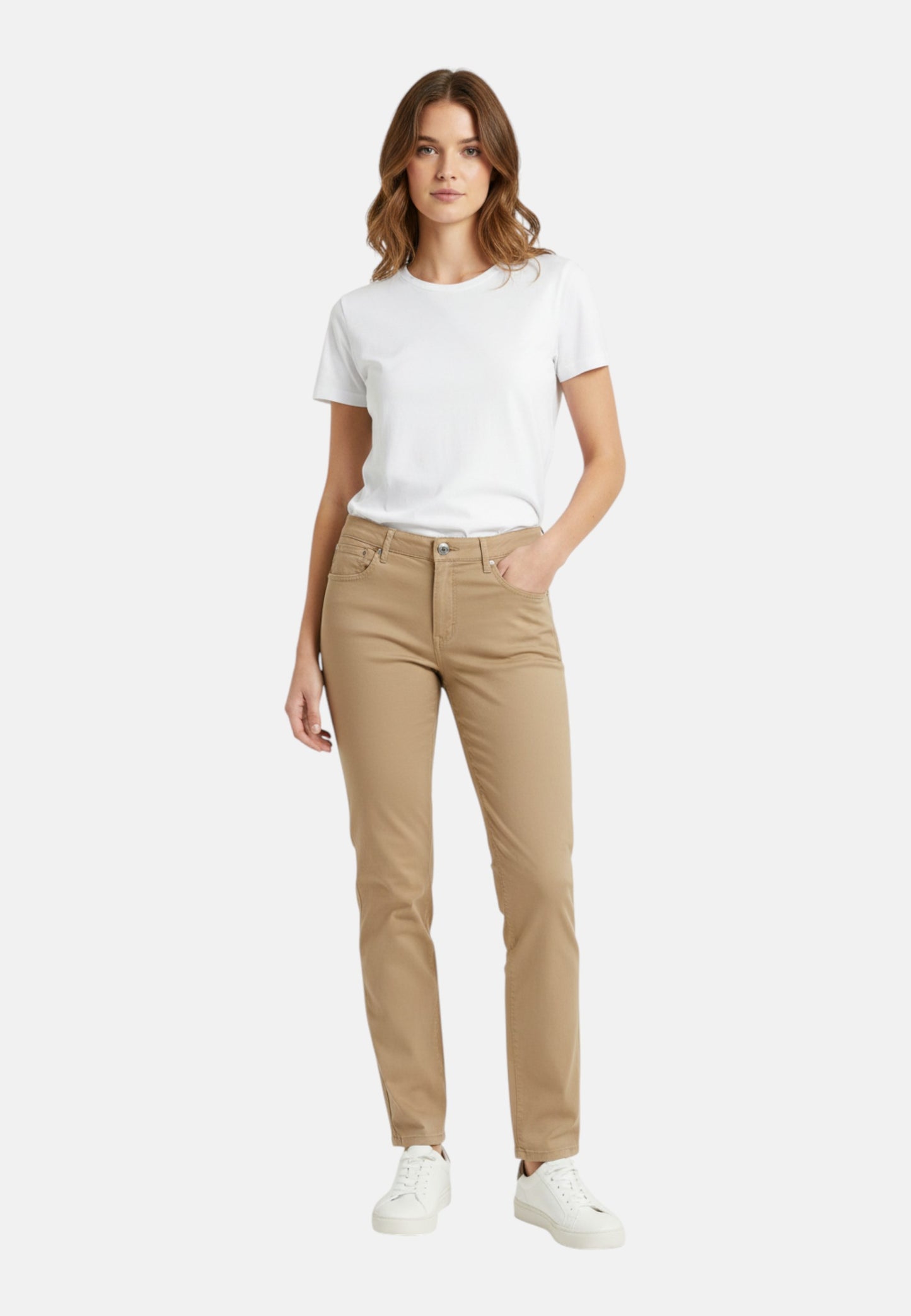 Pantaloni  Donna Trussardi  5 Pocket 105 Skinny Color Light Gabardine 56J00002-1Y000202
