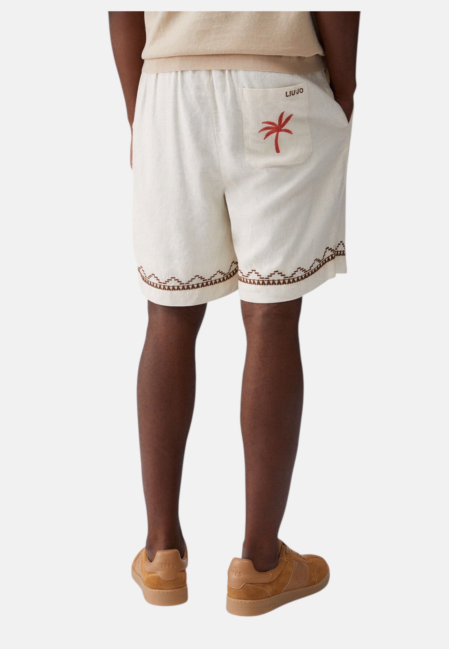 Pantaloncini Bermuda Uomo Liu Jo In Tessuto  QA6269T561A