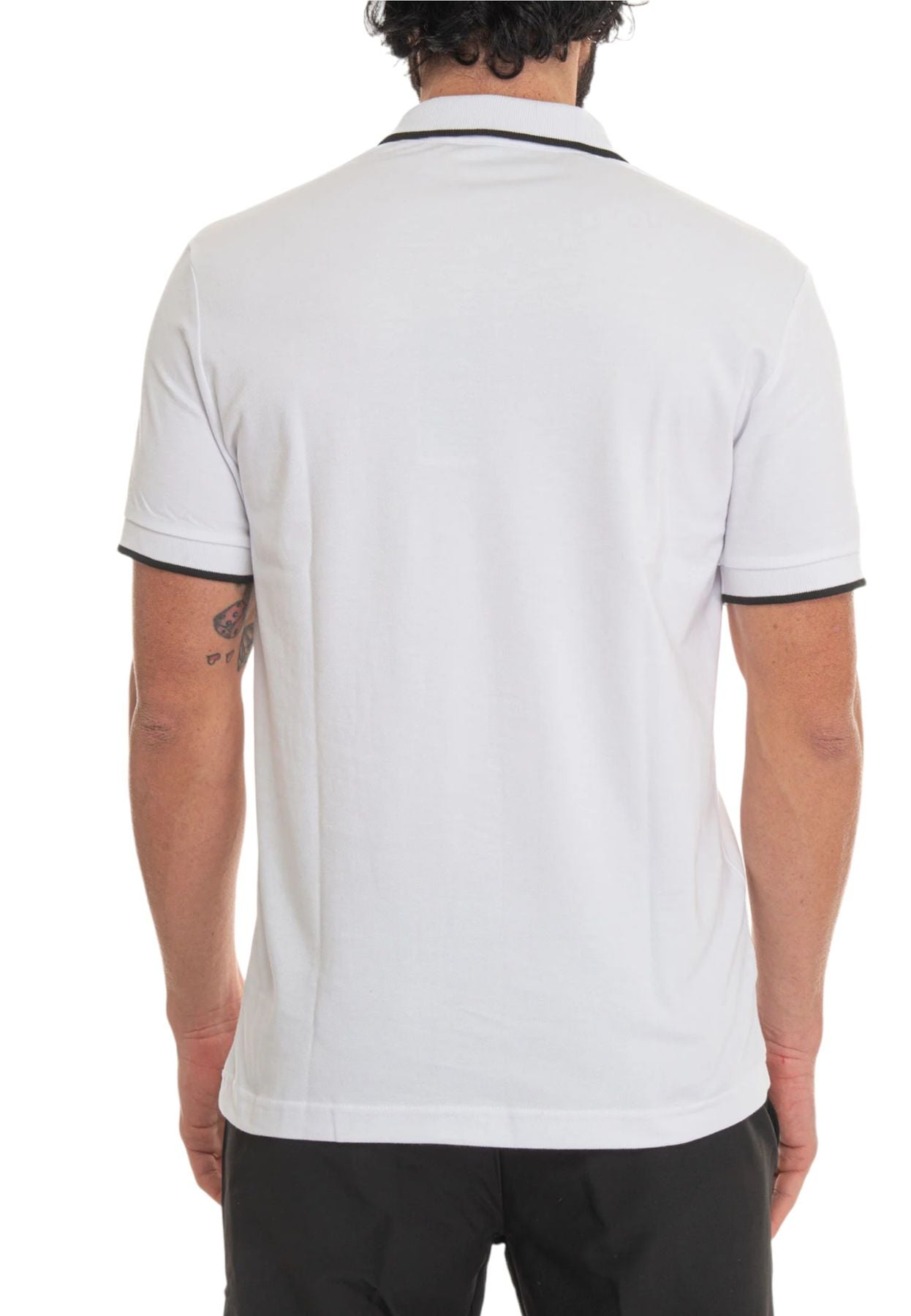 Polo Manica Corta Uomo Boss Con Toppa Con Logo Passertip 50507699