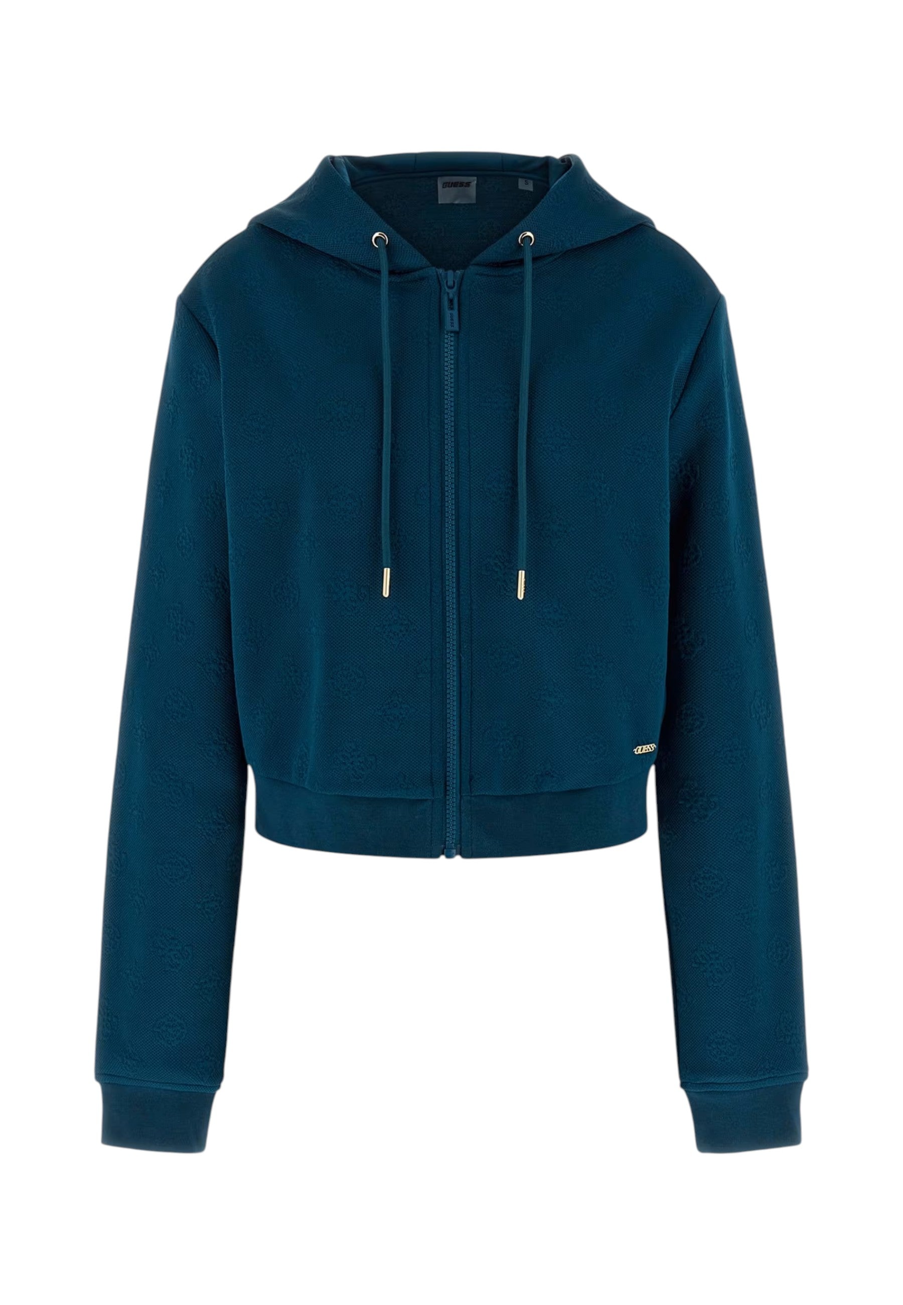 Felpa Con Cappuccio Donna Guess  3D Peony V5YQ04KBSL2
