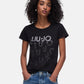 T-Shirt Manica Corta Donna Liu Jo Degrade Eco Line VA6171JS003