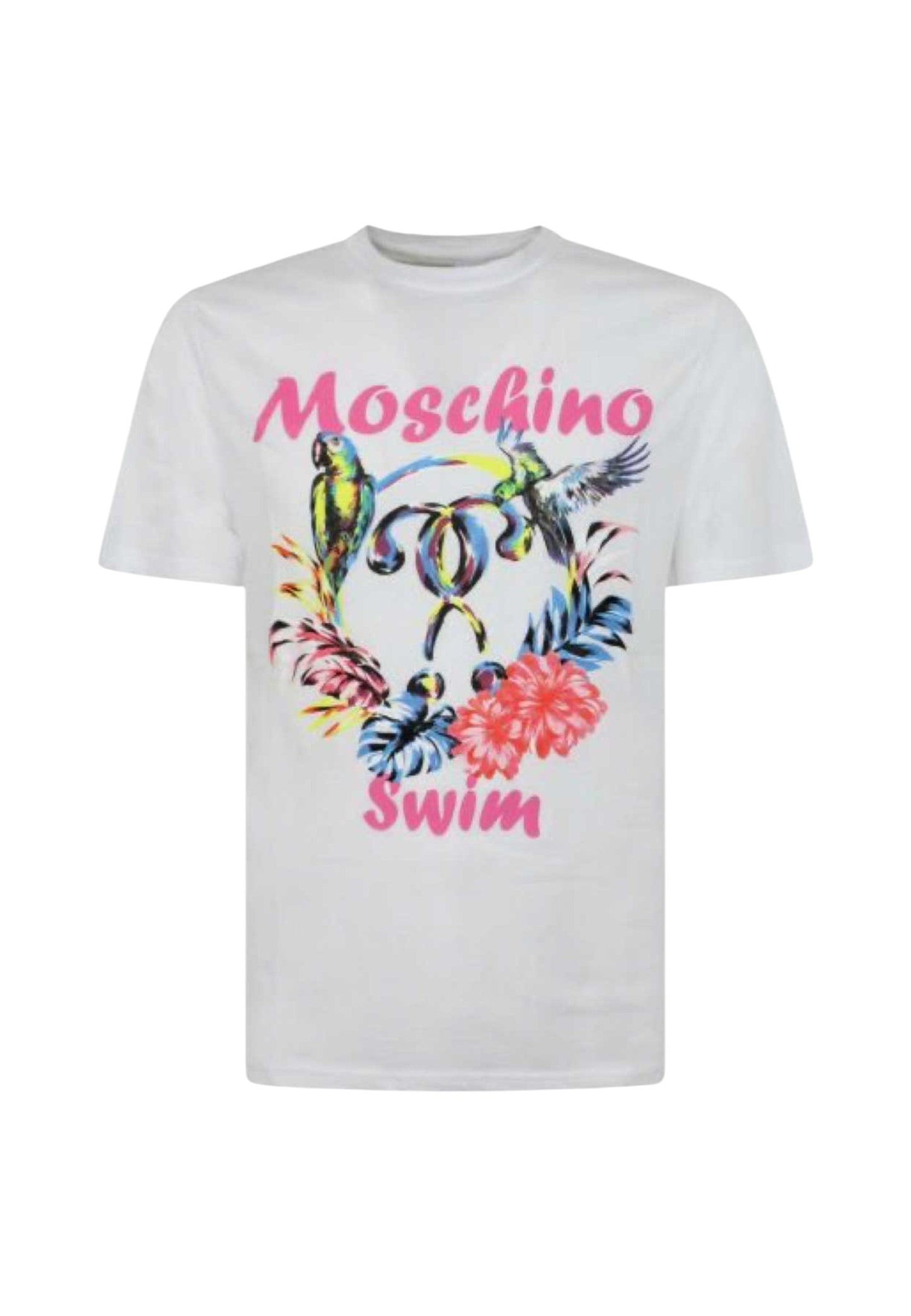T-Shirt Manica Corta Uomo Moschino Pappagallini  A19032327