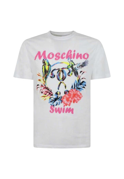 T-Shirt Manica Corta Uomo Moschino Pappagallini  A19032327