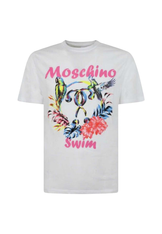 T-Shirt Manica Corta Uomo Moschino Pappagallini  A19032327