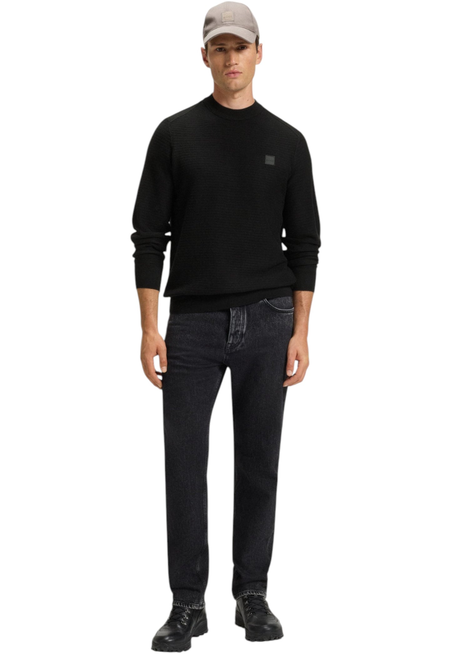 Maglione A Girocollo Uomo Boss  Anion 50527584