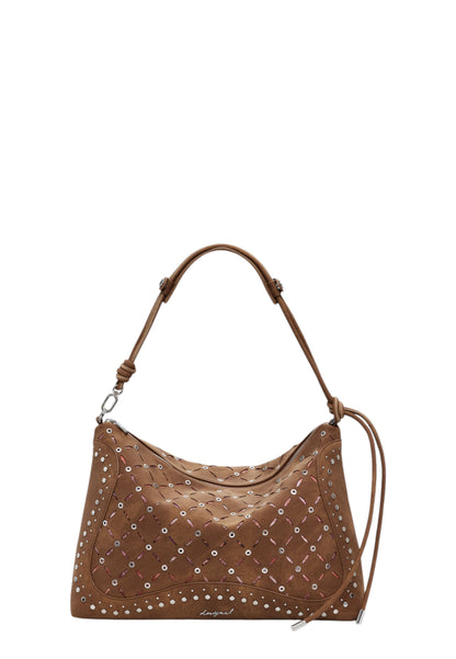 Borsa A Spalla Donna Desigual  Yankee Leiria Mini Camel 25WAXPB5