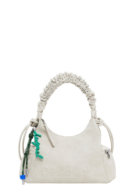 Borsa A Spalla Donna Desigual  Bag Half Logo Montville Piedra 25WAXPB0