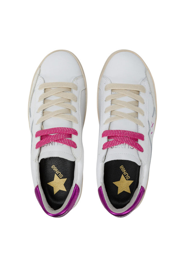 Sneakers Basse Donna Sun68  Katy Leather