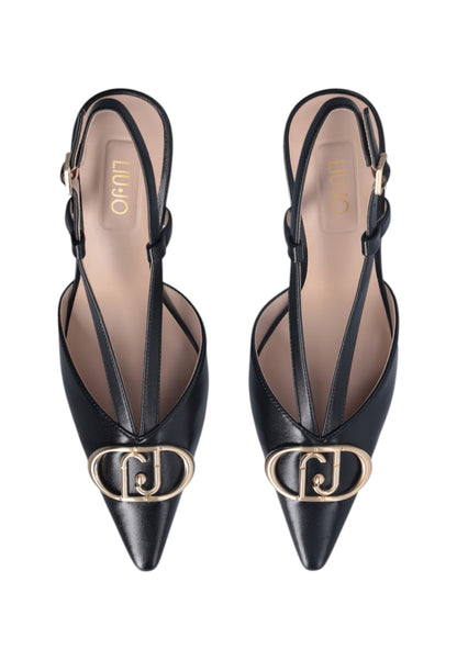 Sling Back  Donna Liu Jo Shiny Nappa Sabry