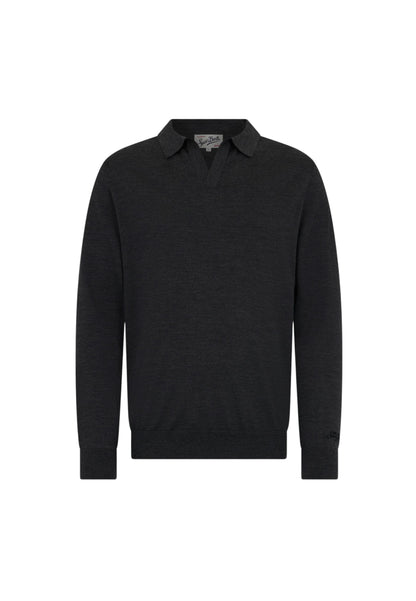Maglione Scollo A V Uomo Mc2 Saint Barth  Covent Merino COV0005