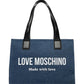 Borsa A Spalla Donna Love Moschino In Denim  JC4056PP1OLG1