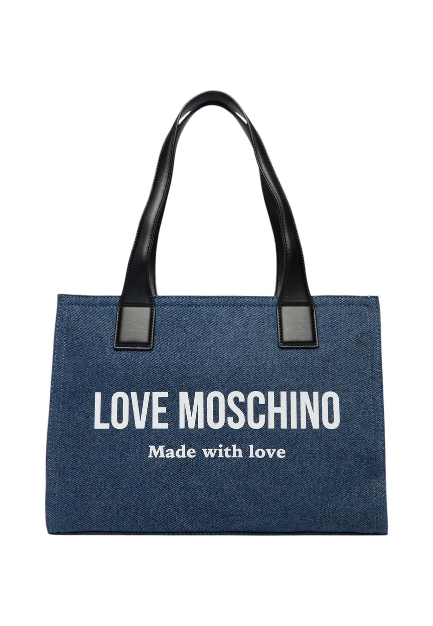 Borsa A Spalla Donna Love Moschino In Denim  JC4056PP1OLG1