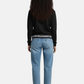 Felpa A Girocollo Donna Moschino Crop  V17339029