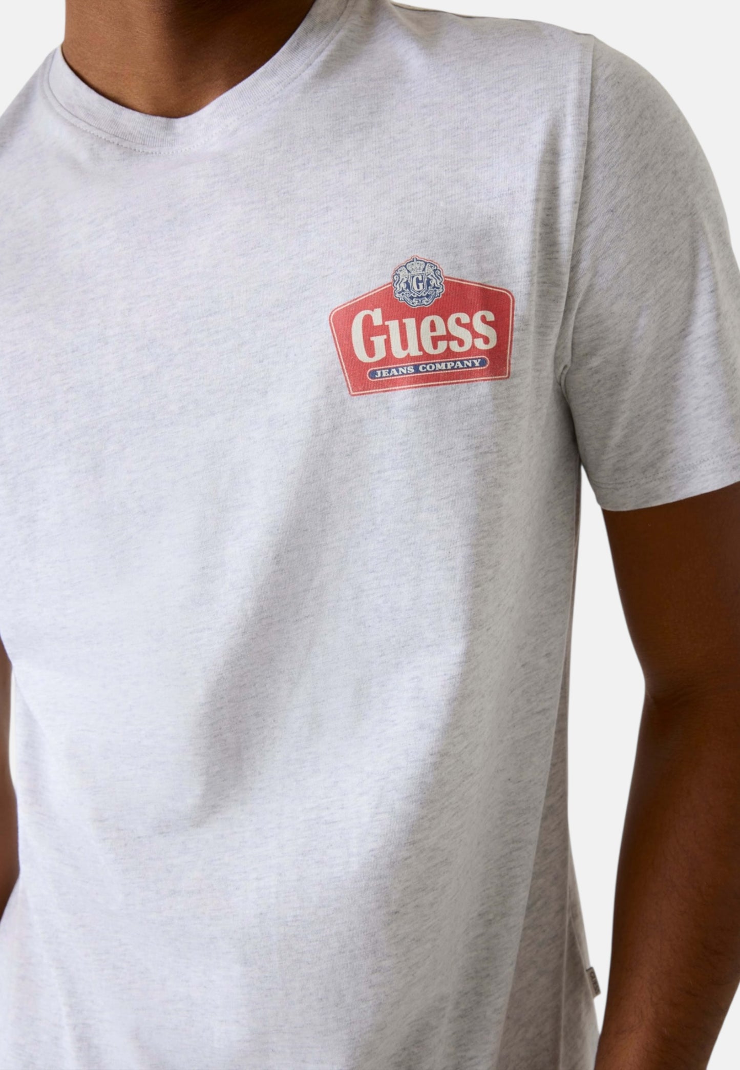 T-Shirt Manica Corta Uomo Guess  Gj Slim Fit Royal M6RI38K8HM0