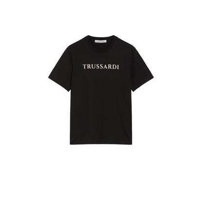T-Shirt Manica Corta Uomo Trussardi  Lettering Print Cotton Jersey 30/1 52T00724-1T005381