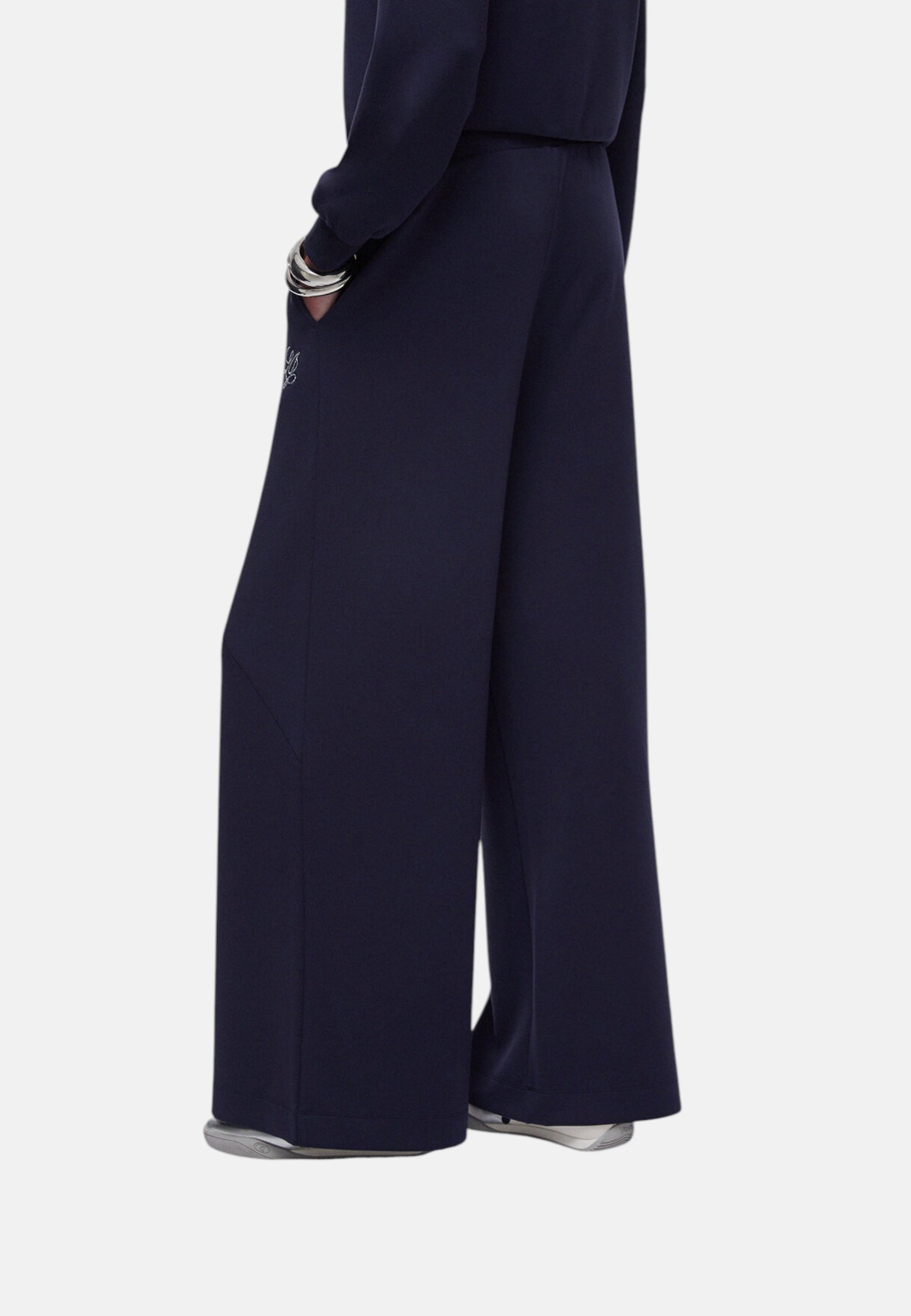 Pantaloni Flare Fit Donna Liu Jo In Scuba Eco Line TA6080JS869
