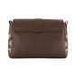 Borsa A Spalla Donna Braccialini A Spalla, Tracolla removibile e regolabile, Chiusura con clip, Due tasche interne, una con zip e una aperta, Stampa ramage con motivo ornamentale, Dimensioni: 20 x 8.5 x 18 Cm Queen B19300TY