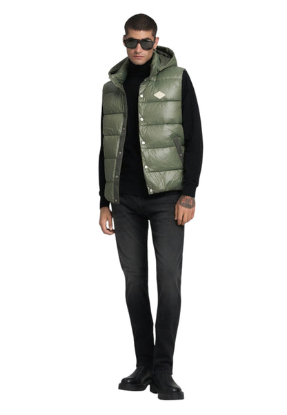 Gilet Con Cappuccio Uomo Replay Imbottito  M8475 .000.85304S
