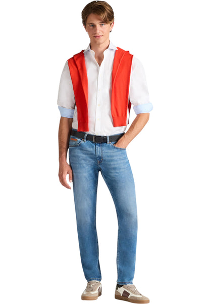 Camicia Manica lunga Uomo Harmont & Blaine in Popeline Stretch  CNP011012523I