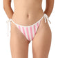 Bikini Pezzo Sotto Donna Mc2 Saint Barth Cheeky Marielle String - Stripes