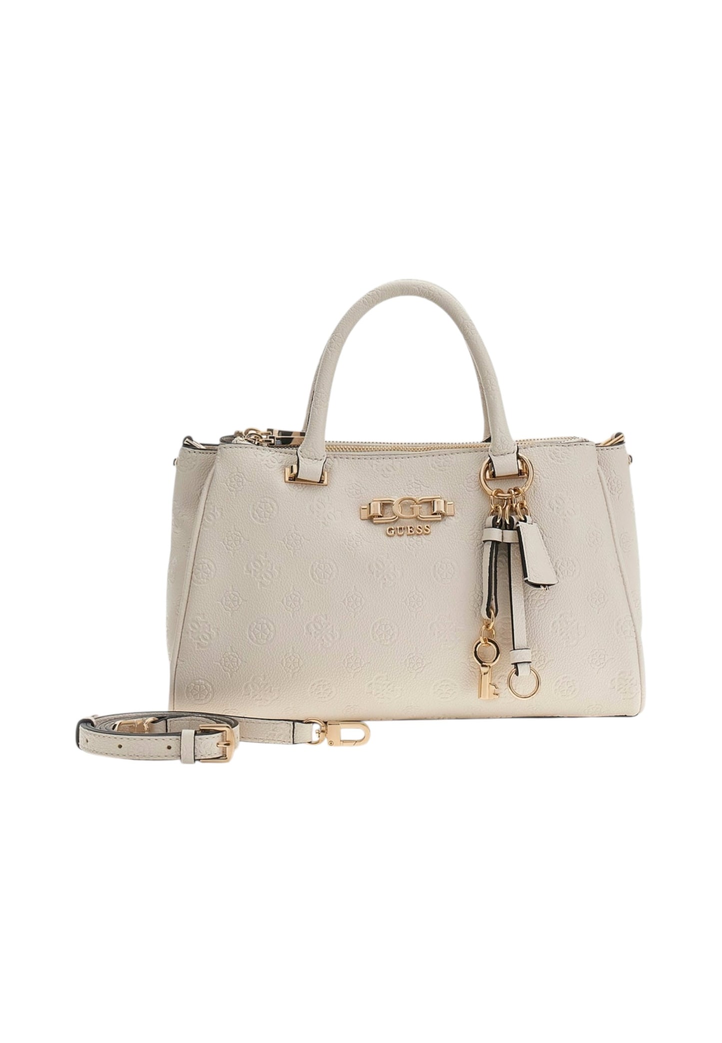Borsa A Mano Donna Guess Triple Comp Satchel Anise HWPD9916060