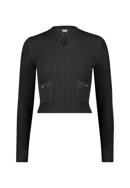 Maglione A Girocollo Donna Denny Rose A Costine  321ND53005