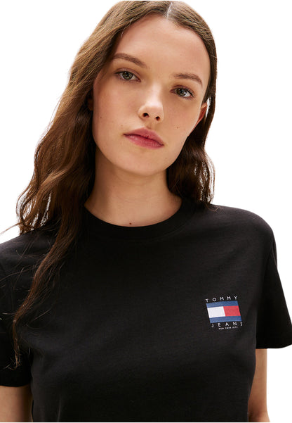 T-Shirt Manica Corta Donna Tommy Jeans  Tjw Regular Sh Tommy Us DW0DW21423