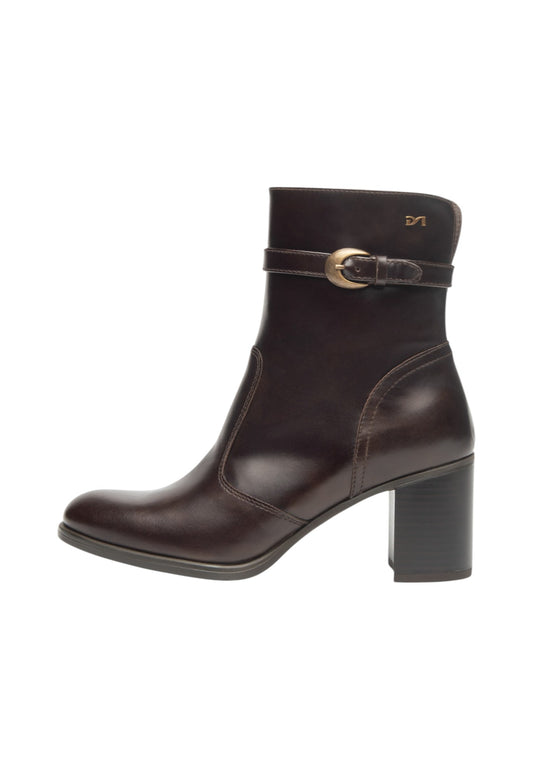 Stivaletti Tronchetti Donna Nero Giardini Tacco 7 CM  I513851D