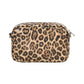 Borsa A Tracolla Donna Braccialini In Pelle Stampa Leopard Con Anello Decorativo Intrecciato Dolly B19097PP