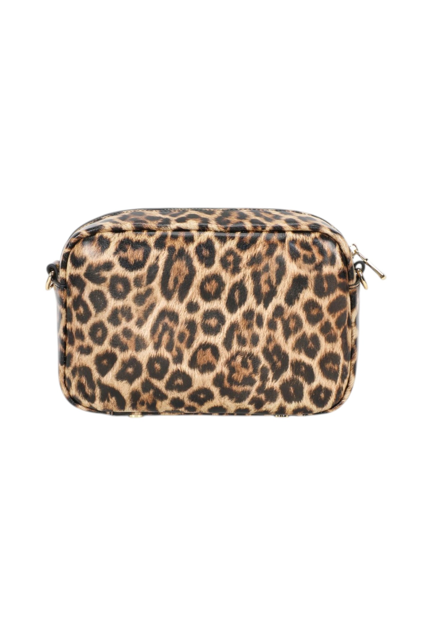 Borsa A Tracolla Donna Braccialini In Pelle Stampa Leopard Con Anello Decorativo Intrecciato Dolly B19097PP