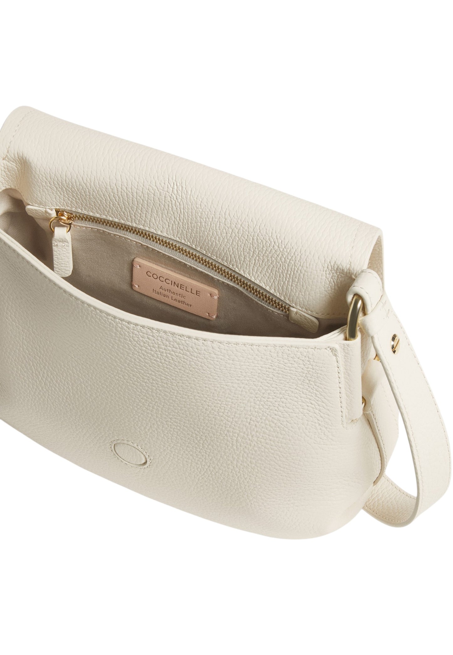 Borsa A Tracolla Donna Coccinelle In Pelle Martellata Coccinelle Rebekka E1T95150201