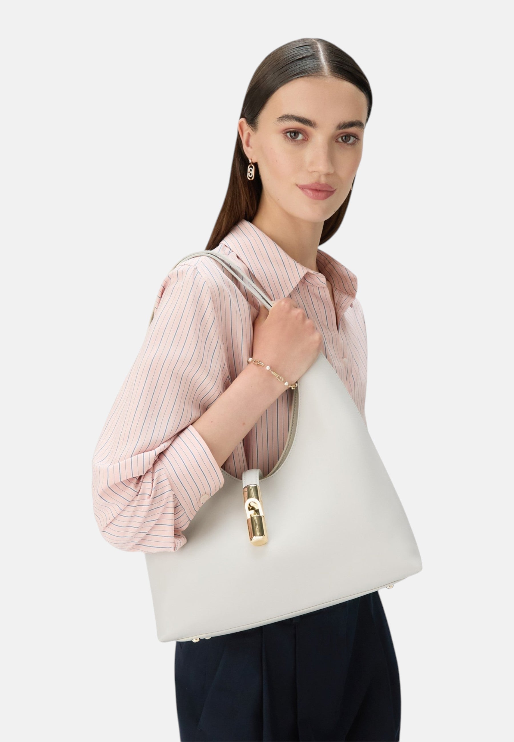 Borsa A Spalla Donna Furla Hobo Medium Furla Goccia WB01499BX3104