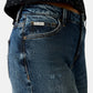 Jeans Wide Leg Donna Guess Vein Dark Used Gj Wide Leg Cuffed W6RA2BD5M5L