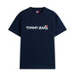 T-Shirt Manica Corta Uomo Tommy Jeans  Tjm Regular Badge Play DM0DM21585