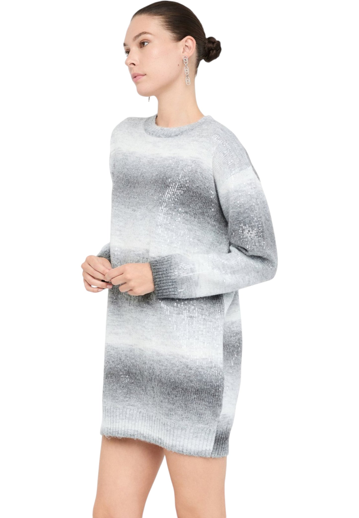 Vestito Corto Donna Liu Jo In Maglia  MF5488MA14R