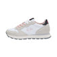 Sneakers Basse Donna Sun68 Stile Running, Nylon E Suede, Logo Ricamato Ally Solid Z46201