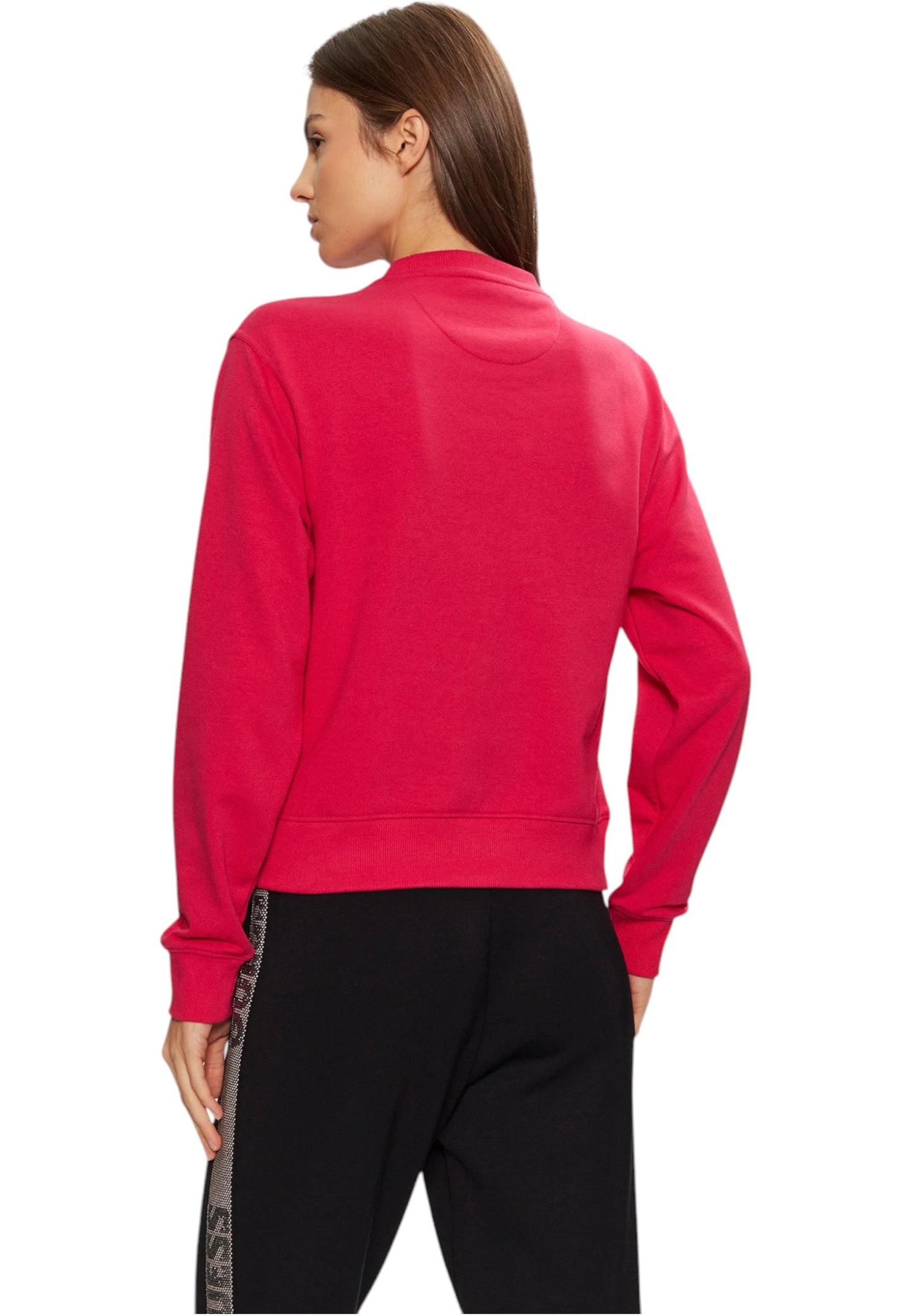 Felpa A Girocollo Donna Guess  Love Triangle
