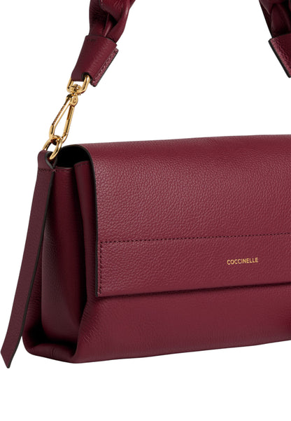 Borsa A Spalla Donna Coccinelle  Boheme Grana Double E1M50120101
