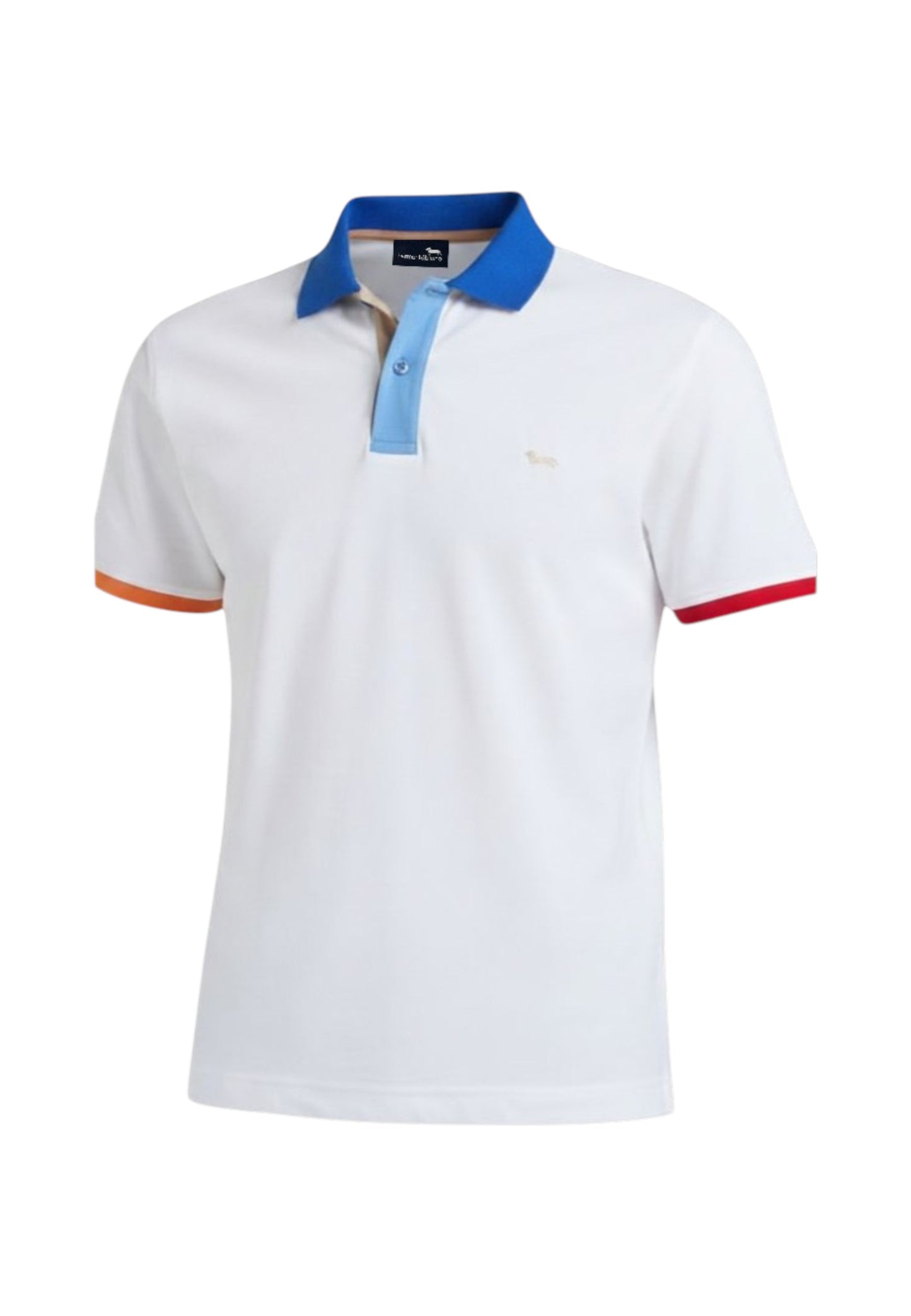 Polo Manica Corta Uomo Harmont & Blaine Con Collo E Orli A Contrasto  LRQ417020862