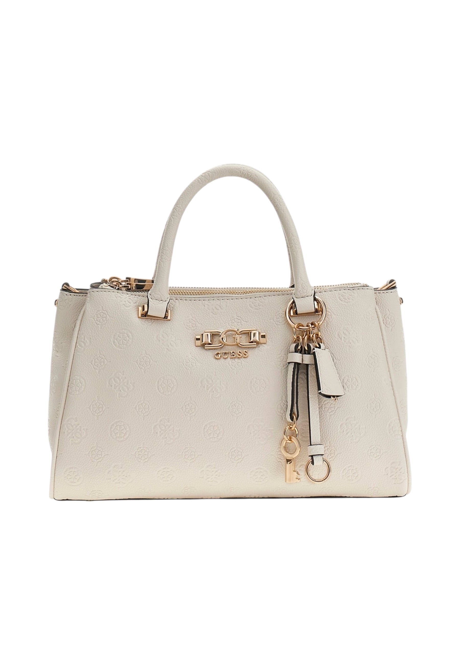 Borsa A Mano Donna Guess Triple Comp Satchel Anise HWPD9916060
