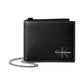 Portafoglio Con Portamonete Uomo Calvin klein Wallet W/ Chain Bold Pebble LV04D1272G