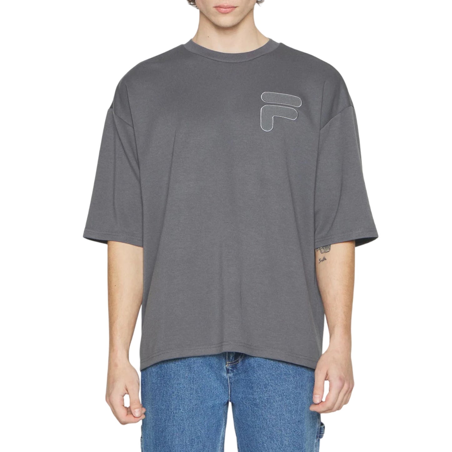T-Shirt Manica Corta Uomo Fila Oversized Castellar FAM0303