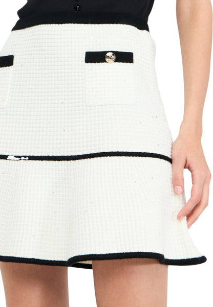 Gonna Corta Donna Liu Jo In Maglia  CF5133MS18F