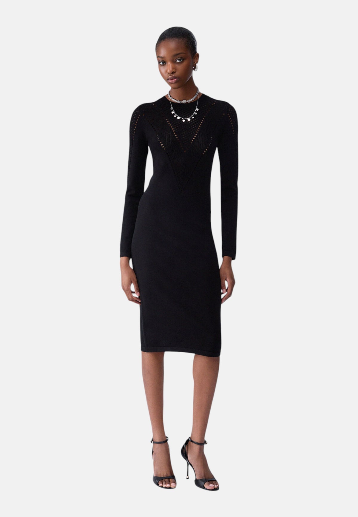 Vestito Midi Donna Liu Jo In Maglia  WF6454MS99E