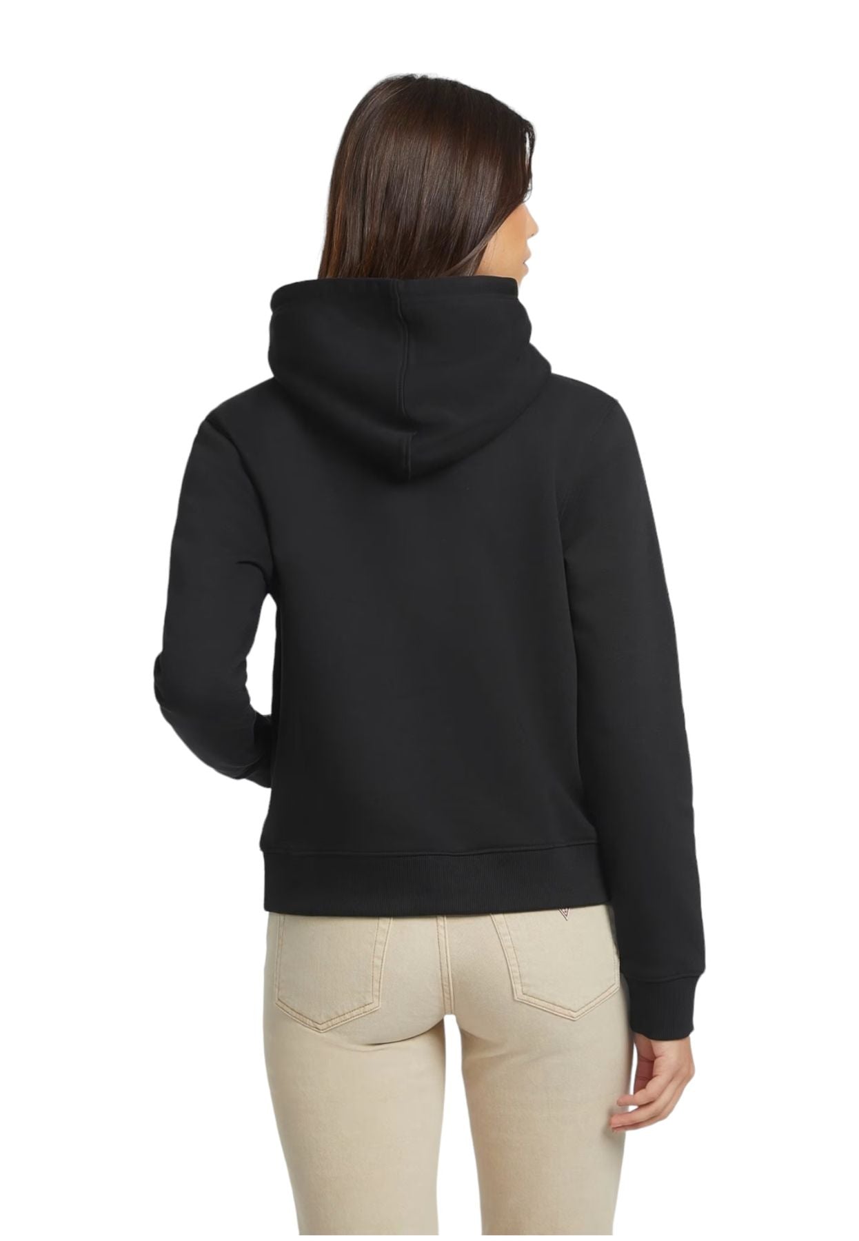 Felpa Con Cappuccio Donna Guess  Gj Hood Reg Mini Triangle W4YQ04KC811