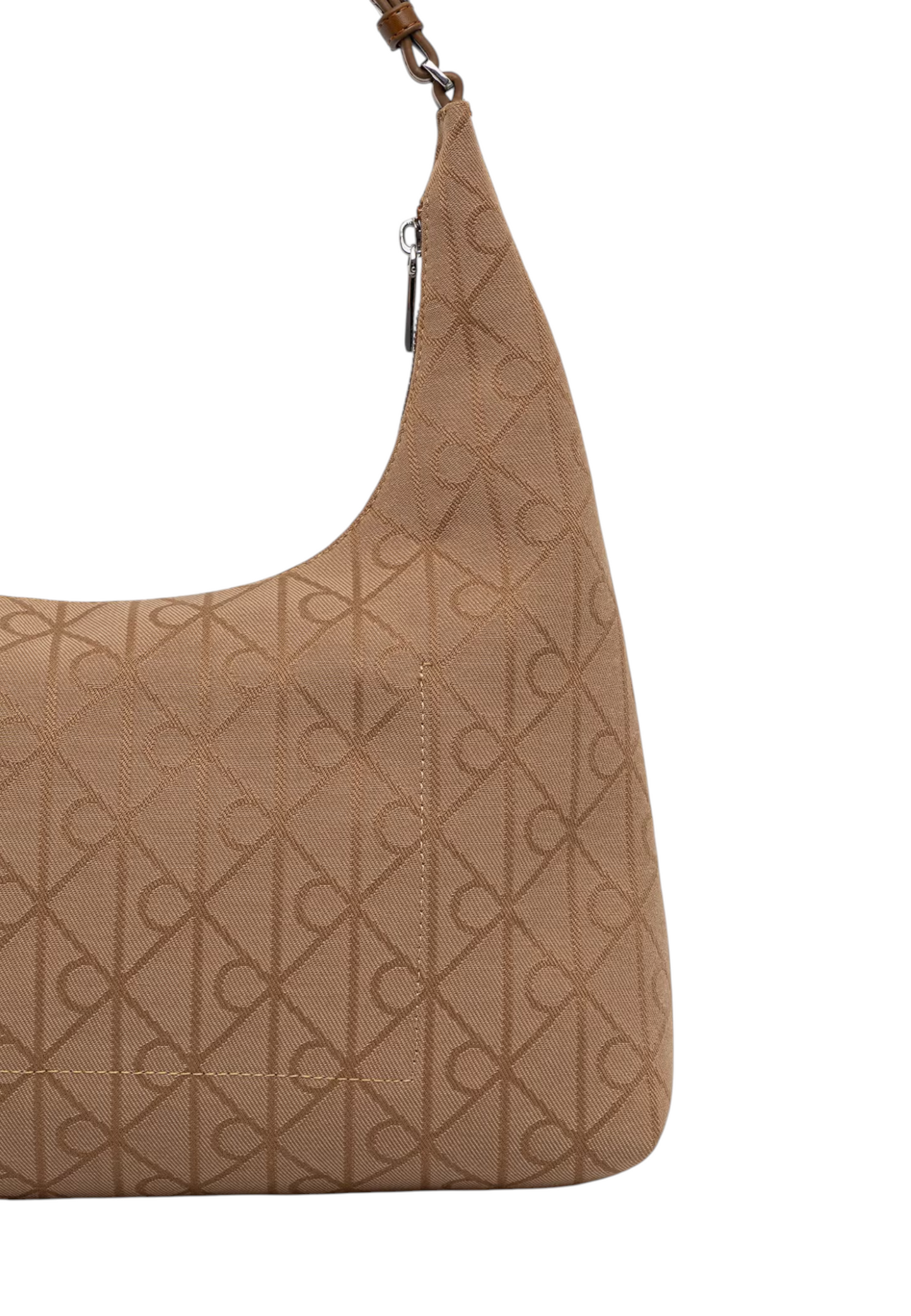 Borsa A Spalla Donna Calvin klein Jacquard Shoulder Bag Emblem LV04F3635G